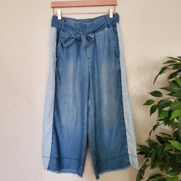 Anthro Samoa Tencel Wide Leg Pants - Picture 2 of 8